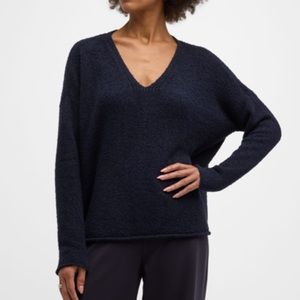 Eileen Fischer Organic Cotton and Cashmere Sweater - like new!